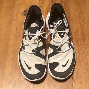 Nike Mens Free RN 5.0 AQ1289-102 White Running Shoes Sneakers Size 9.5 Oreo